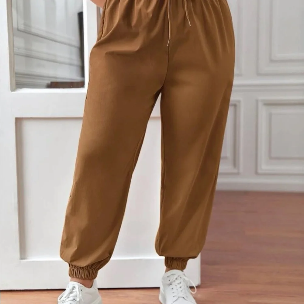Brown Jogger Pants - Picture 3 of 3